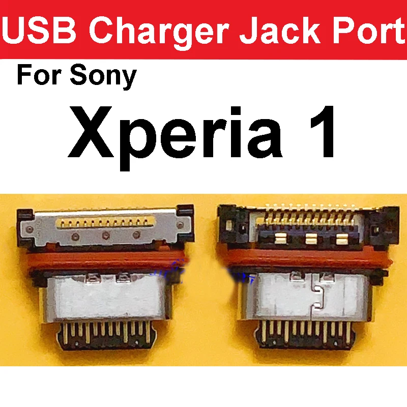 Micro USB Charging Port For Sony Xperia 1 5 8 10 10 Plus Xperia 1 II 5 II 10 II Mini Tpye C USB Charger Dock Connector Parts