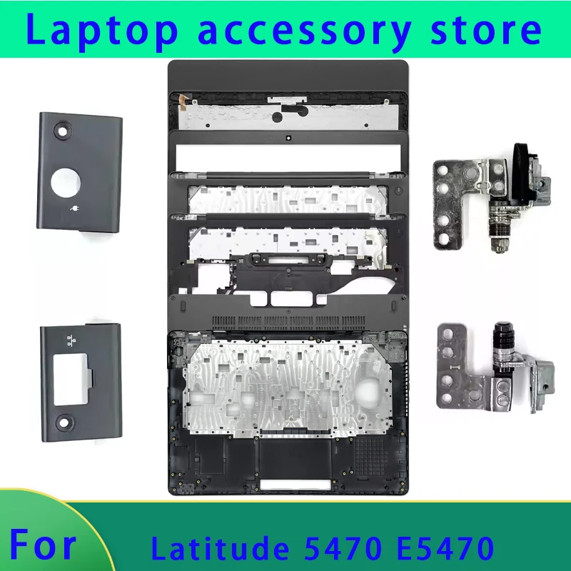

Подходит для сенсорного ноутбука Latitude 5470 E5470, верхняя крышка ЖК-экрана/передняя панель/петли/подставка для рук/нижняя крышка/крышка шарниров ABCD