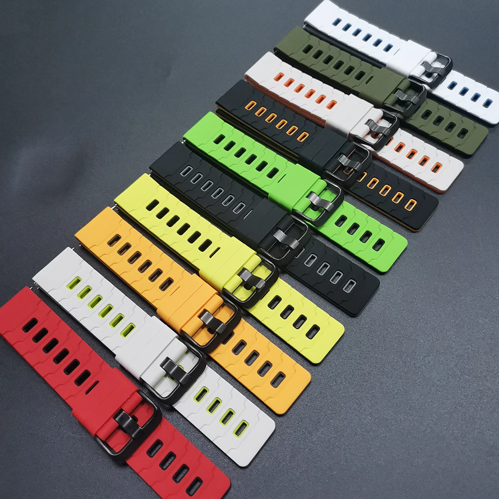 22mm Silicone Watch Strap For SUUNTO RACE RUN/9 PEAK PRO DLC/RACE S 2/OCEAN/VERTICAL Bands Bracelet For COROS PACE 3 APEX 2 Pro