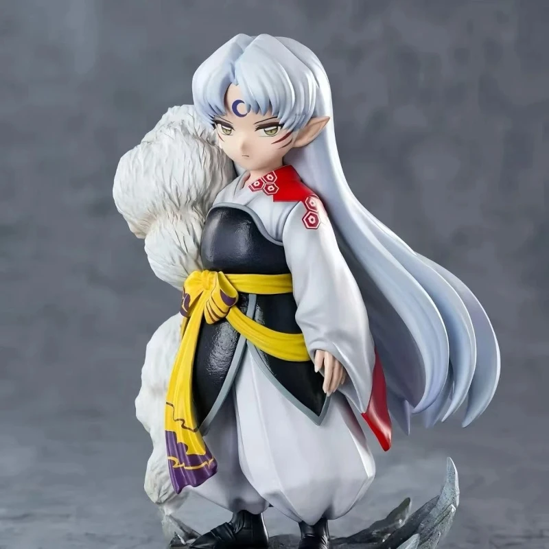 Anime Inuyasha Figure Sesshoumaru Figures Bakusaiga Sesshoumaru Figurine Model Statue Doll Collection Decoration Toys Gifts