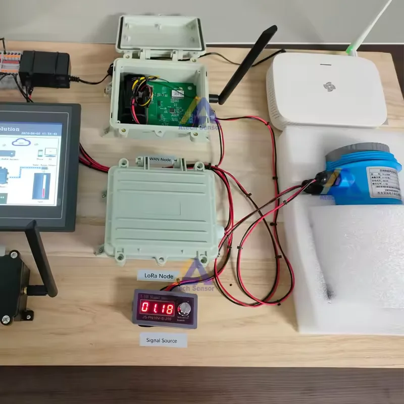 Smart Wireless Ultraschall Flüssigkeitsstandsensor Atech lpg Wifi Level Meater