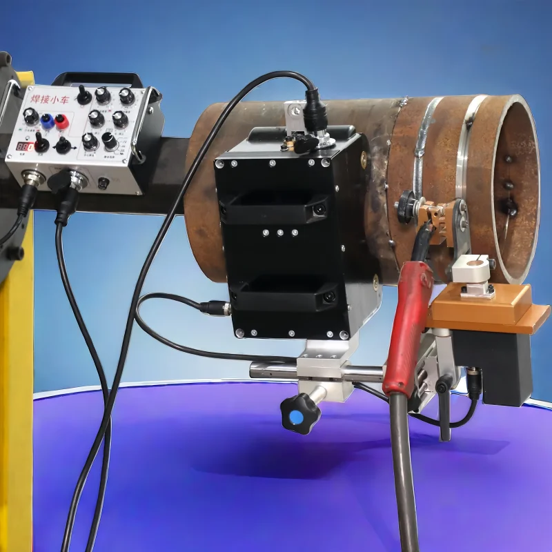 

Автоматический сварочный аппарат для труб, магнитная автоматическая сварочная тележка, оборудование для сварки окружных швов, сварочный трактор