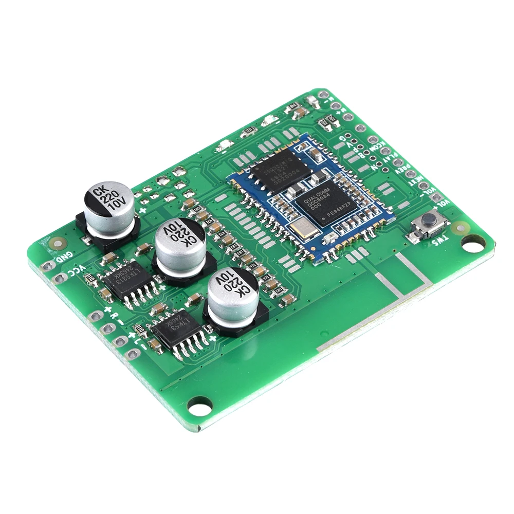 Sound Power Amplifier Board APP Name Change Password Qualcomm QCC3034 lossless APTX APTXLL APTXHD Amplifier Audio AMP TWS