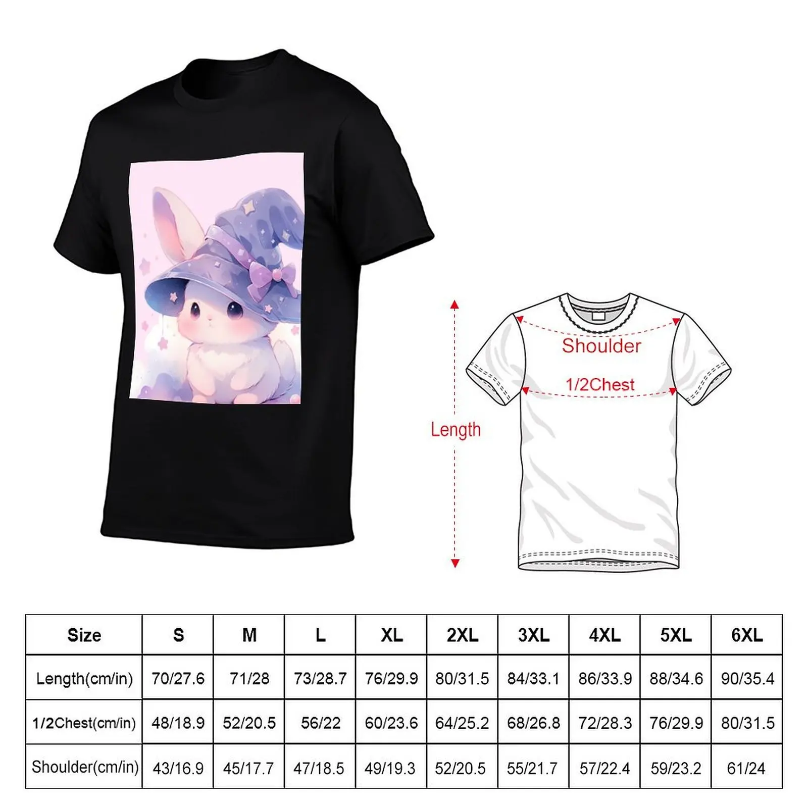 Cute Kawaii Pastel Magical Bunny T-Shirt hippie clothes shirts graphic tees mens champion t shirts