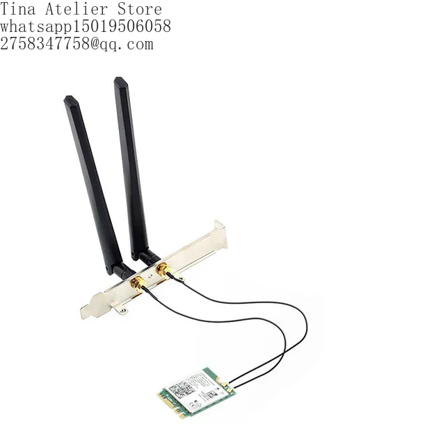 AX211NGW WIFI6E 2.4G/5G Dual Band 5374Mbps Gigabit Built-in Wireless Network Card CNVio Blue-tooth-Compatible 5.3 for PC Desktop