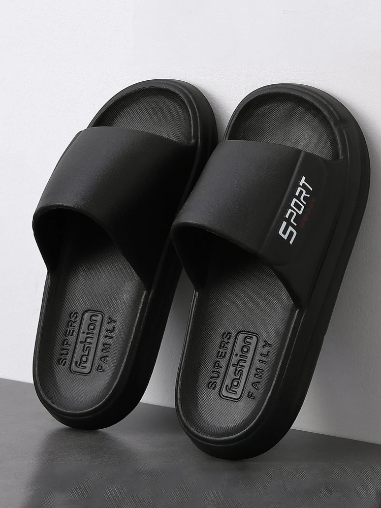 Big Size Zomer Slippers Mannen Vrouwen EVA Zachte Bodem Indoor Home Slides Sandalen Lichte Strand Schoenen Mannelijke Slippers Slippers - afbeelding 2