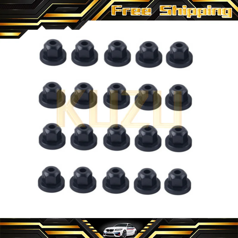 Auto Car Plastic Body Nut Flange Clip For Mercedes Benz 0039900251 16131176747 For BMW