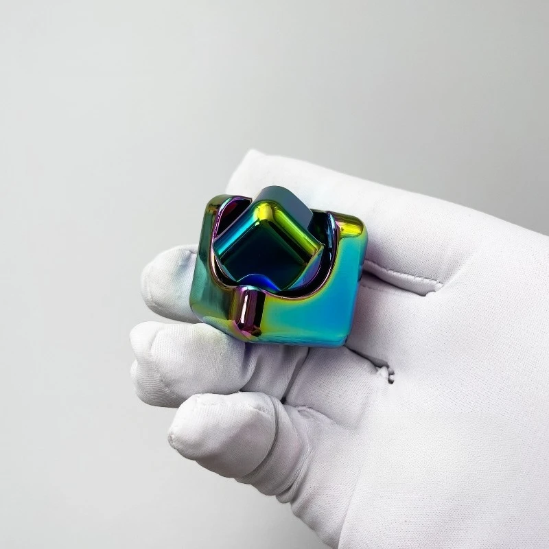 لعبة FidgetEDC Rubik Cube Unstable Cube Precision Edition Fidget Spinner لتخفيف التوتر #5