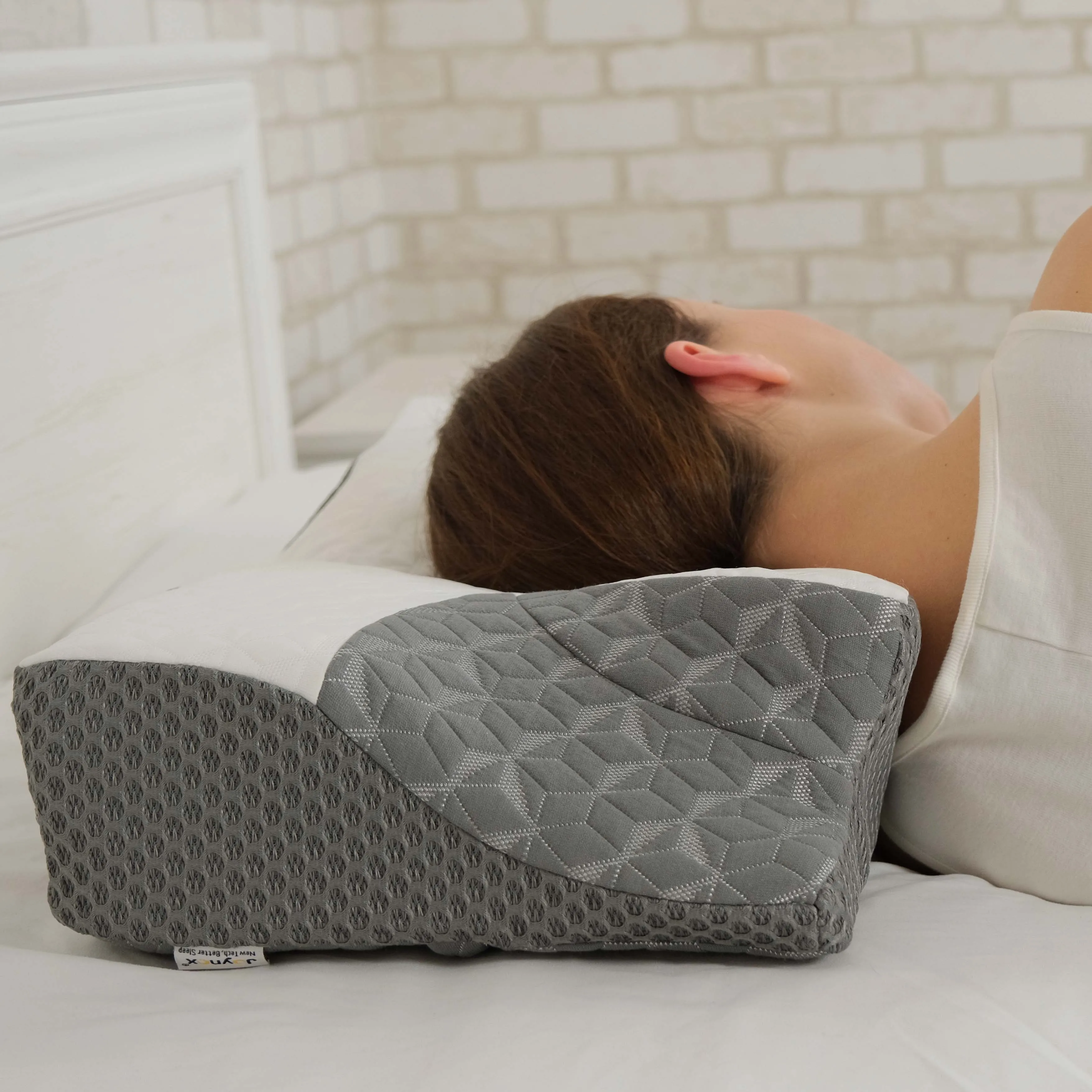 Elviros Memory Foam Pillows, Ergonomic Cervical Pillow for Sleeping, Orthopedic Contour Pillow For Neck Support for Side Sleeper