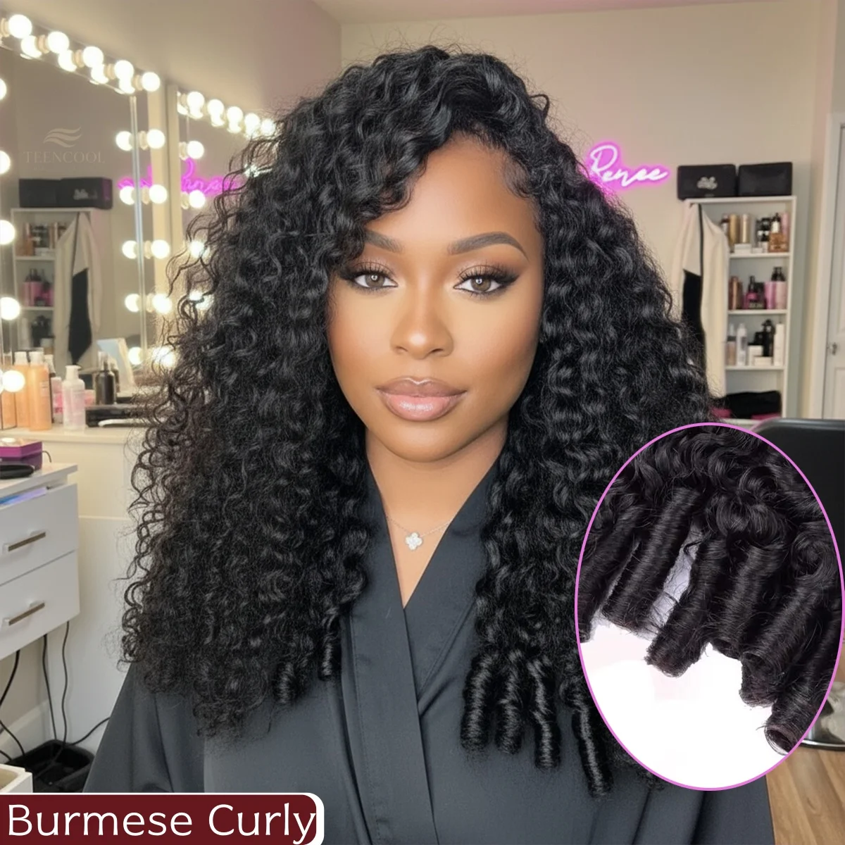 

40-дюймовые бирманские вьющиеся парики 13x6 HD Парики из натуральных волос на кружеве для чернокожих женщин 13x4 Прозрачный кружевной фронтальный глубокий вьющийся парик