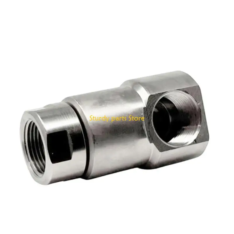 97qc من الفولاذ المقاوم للصدأ 1inch دوار مفصل الصلب خرطوم بكرة خرطوم دوار الموصلات للاستخدام الصناعي سهل التثبيت