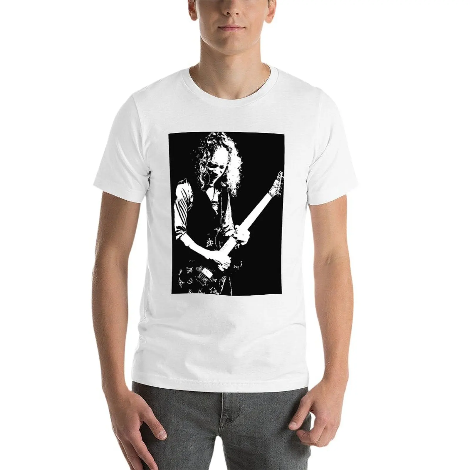 تي شيرت Shadow Kirk Hammett تي شيرت مصمم للرجال برسومات تي شيرت