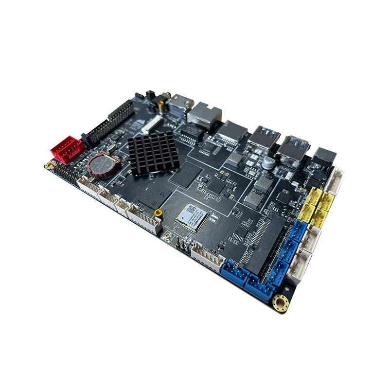 RK3568 self-service industrial computer, advertising machine supports HDMI IN Android 11 main board