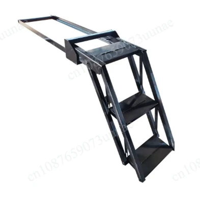 Suitable For  Truck Ladder Vehicle Folding Pull Hidden Rear Step Ladder