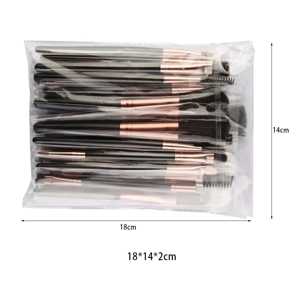

25pcs Makeup Cosmetics Brush Women Cosmetics Assorted Colors Powder Brush Bristles Long Handle Daily Use