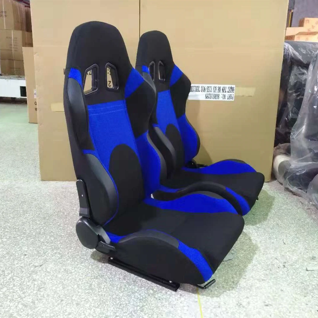 JBR1008 Interior Accessories Luxury Leather Bucket Adjustable Sport Vehicle Racing Car Seats