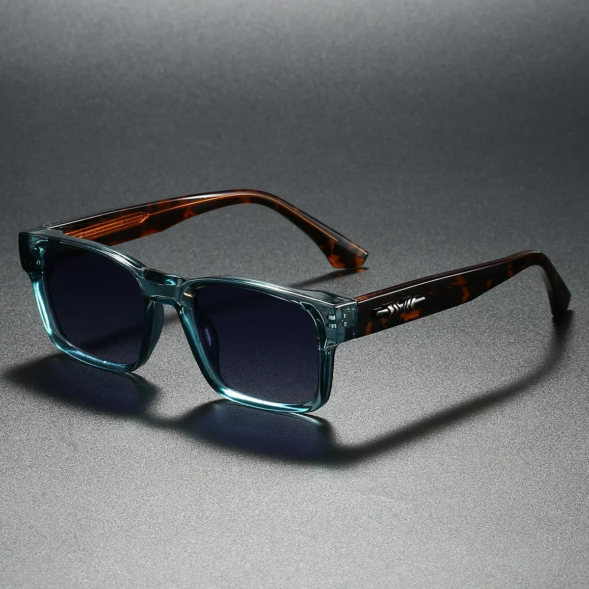 

Quality Square Polarized Sunglasses Men Metal Core UV400 Unisex Sun Glasses Travel Hiking Beach Fishing Eyewear