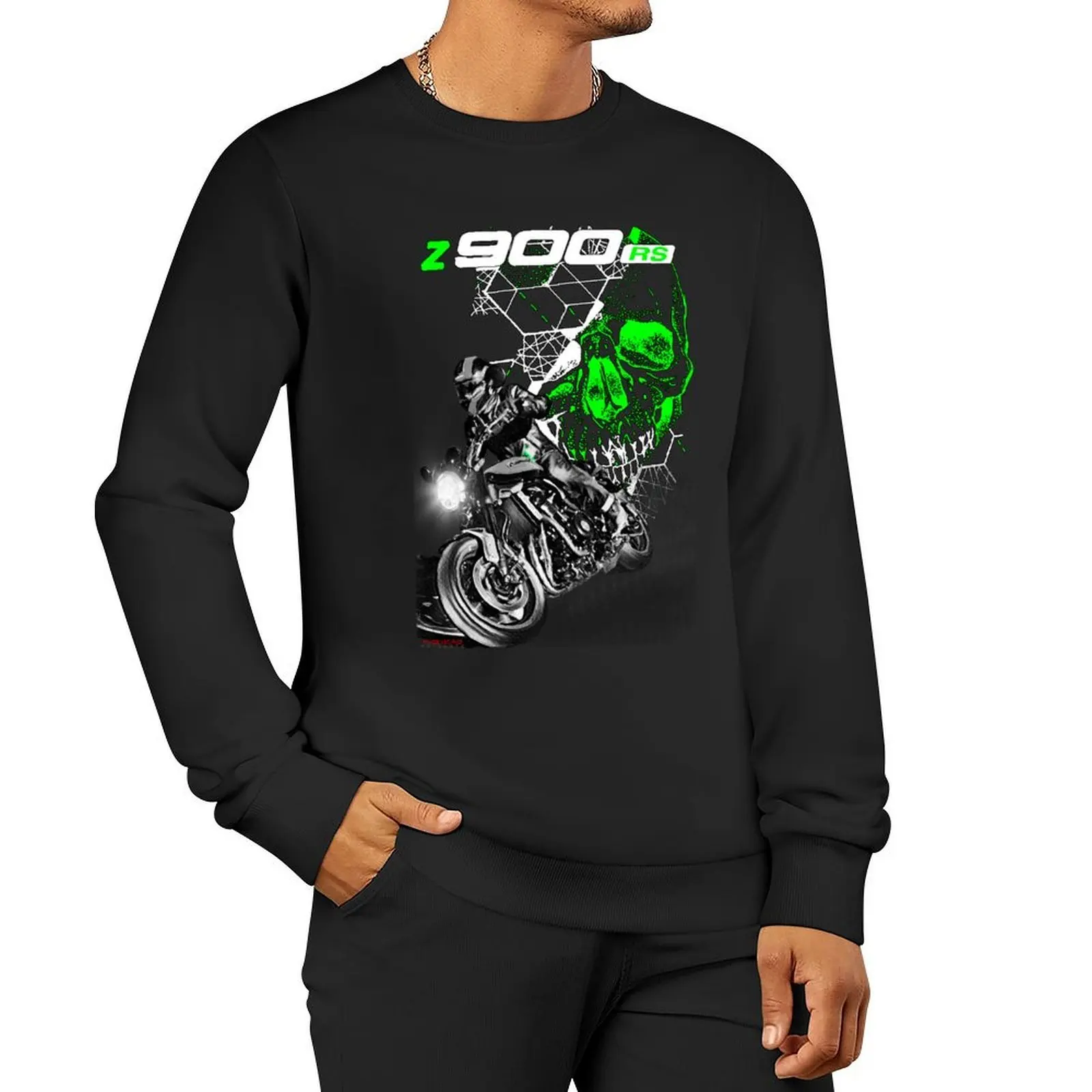 مقهى المتسابق Kawa 900 Z 9 RS البلوز رياضية رجالي مصمم ملابس ملابس للرجال رياضية جديدة هوديس وبلوزات
