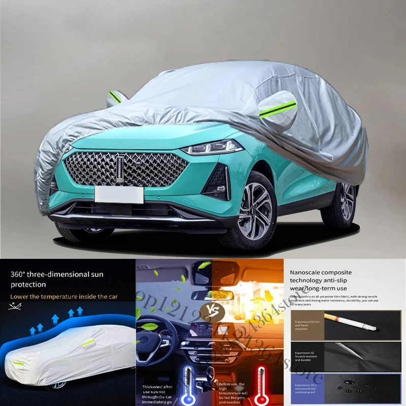 

For Wey-Macchiato-fit Auto Anti snow Anti dust Anti-uv Anti peeling paint And Anti Rainwater 210t car cover Car cover protection