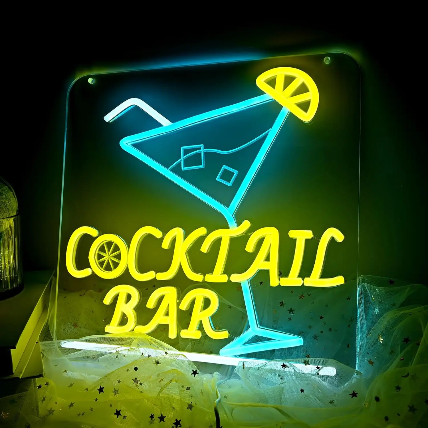 كوكتيل النيون LED ضوء النيون جدار ديكور لمتجر متجر بار حفلة رجل كهف مطعم هدية لمتجر بوس USB بالطاقة #2