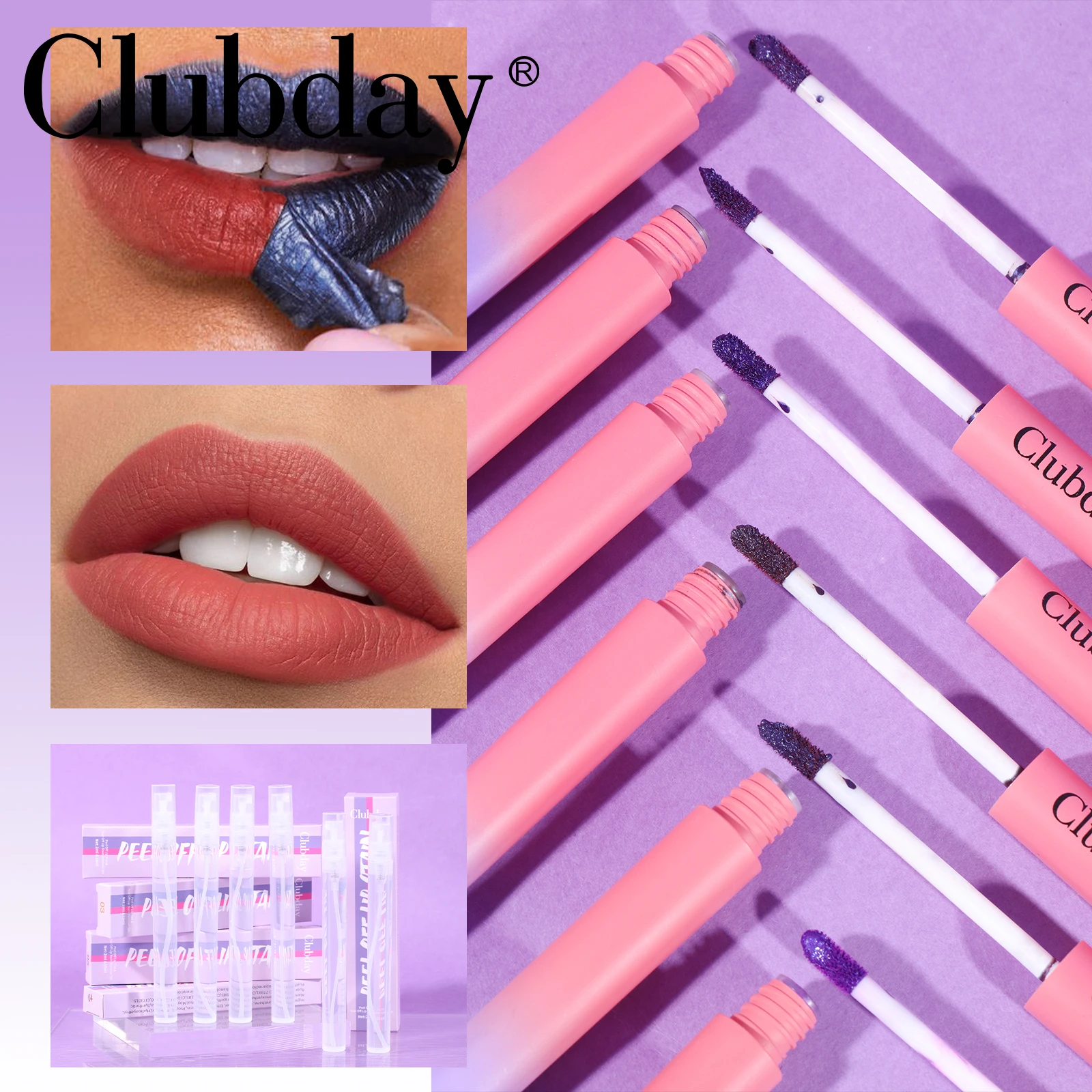 Clubday Nieuwe Traan Pull Lippenstift Make-Up Voor Vrouwen Natuurlijke Lippenstift Make-Up Voor Vrouwen Gemakkelijk Te Kleuren Draagbare Dagelijkse Make-Up