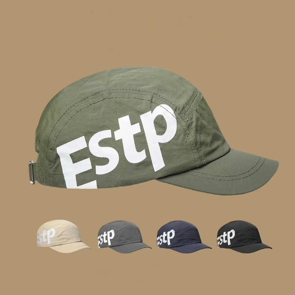 Vintage Bestickte Baseballkappe Unisex Schnelltrocknende Kurzbrim-Sonnenmütze UPF50+ UV-Schutz Leichte Atmungsaktive Sommermütze für