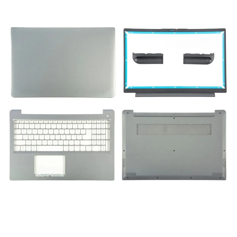 

NEW For Ideapad 3-15ABA7 15IAU7 2022 LCD Back Cover Bezel Palmrest Bottom Case Laptop Housing Replace Gray
