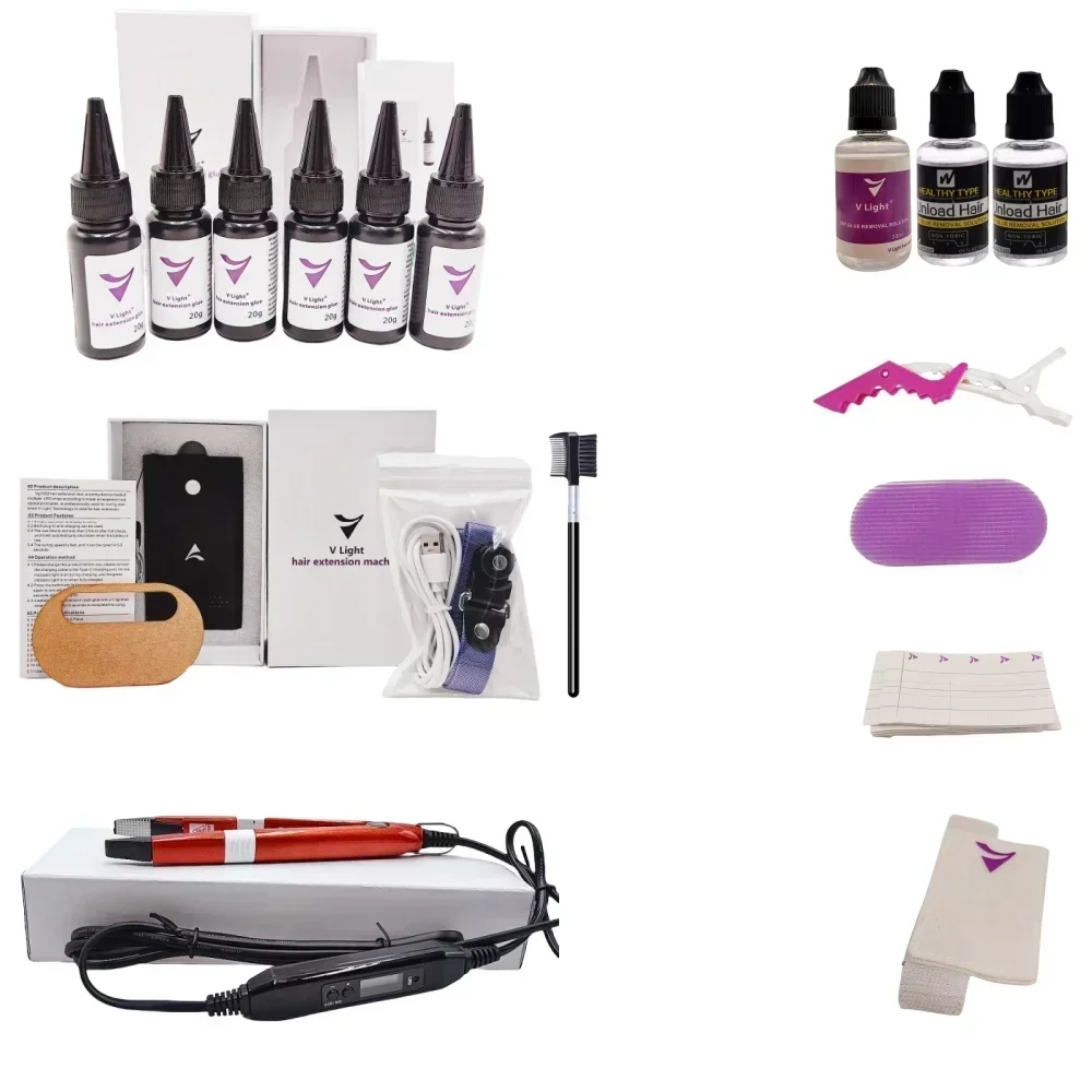 

2024 The recommended hair extension tools for ordering are v light hair extension machine