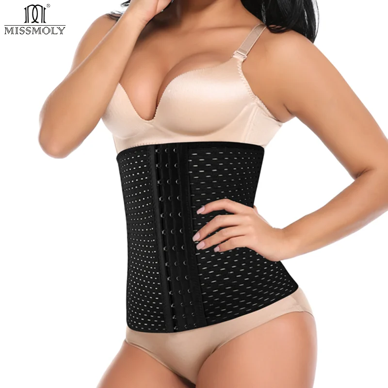 

Waist Trainer Shapers Abdomen Reducer Corset Slimming Shaper MISS MOLY Modeling Strap Belt Waist Cinchers Belly Sheath Girdle