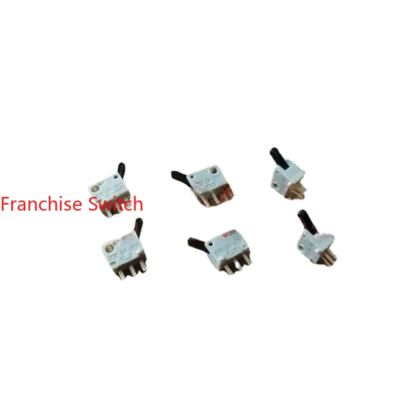 10PCS DTS-01 Inline 3-pin Detection Switch, Touch Reset Micro Limit Travel Switch