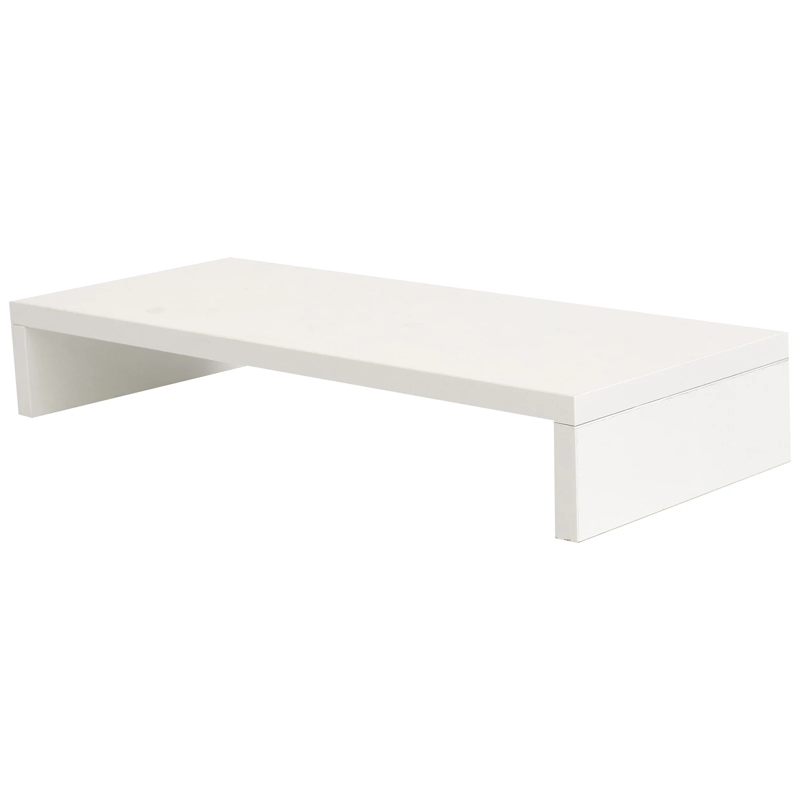

1pc Solid Wood Monitor Stand Riser Computer Shelf Tablet Holder Eye Relief Desk Storage Stationery Rack Screen Elevated