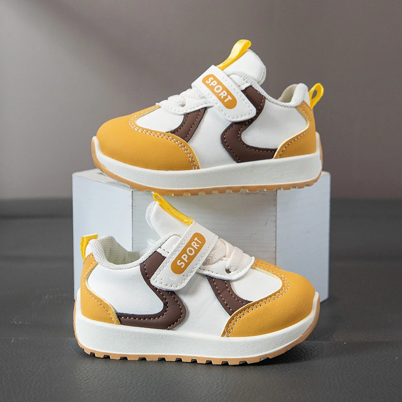 

Baby Kids Casual Shoes Soft Sole Non-slip Kids Walking Shoes Breathable 2025 New Fashion Children Sneakers Trendy Flexible
