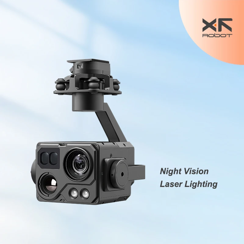 XF-Z9A 30X Zoom 640*480 Thermische Sensor1080P Tracking Laser-afstandsmeter 3-assige Pod Camera Hybride Zoom Pod