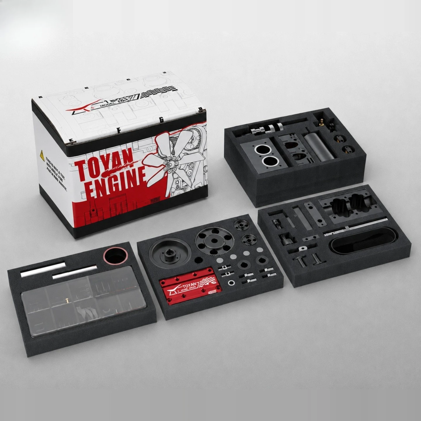 TOYAN FS-L200GC 7cc 2気筒4ストロークエ - Model Kit Engine のレビューと価格