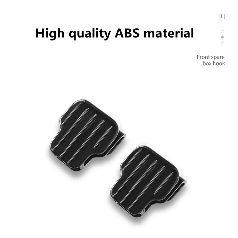 Suitable for Tesla Model Y front trunk hook front cover storage modification