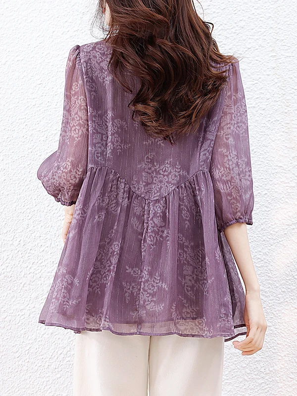 Plus Size Dames Zomer irt Mooi Casual Afslanken Vlees Bedekkend Ele Wit Casual irt Loose Fit Five Sve Lengte