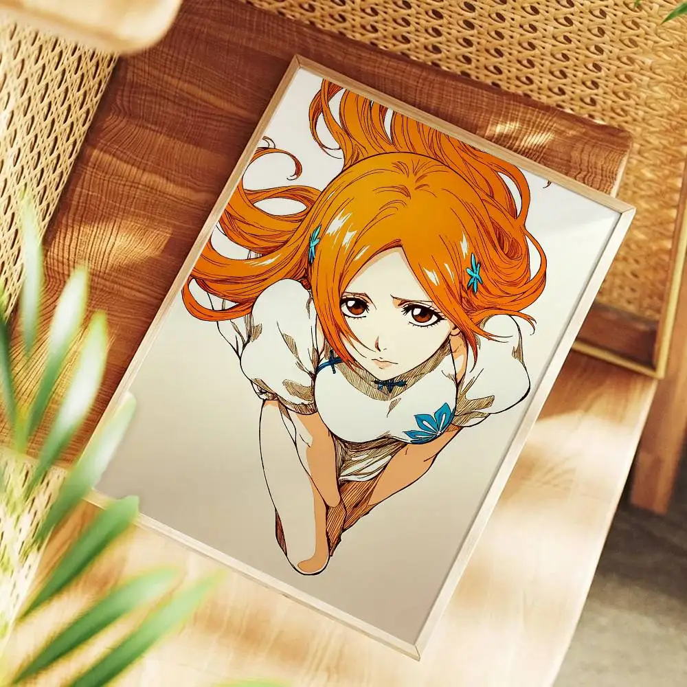 Inoue O-Orihime B-BLEACH  Poster HD Self Adhesive Waterproof Wall Art Ideal for Home Office Dorm Gift Customizable view 6