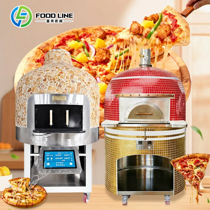 Commercial Electric Pizza Oven Customized Heavy Duty High Temperature Even Baking Easy Operation Large Capacity Pizza Shop