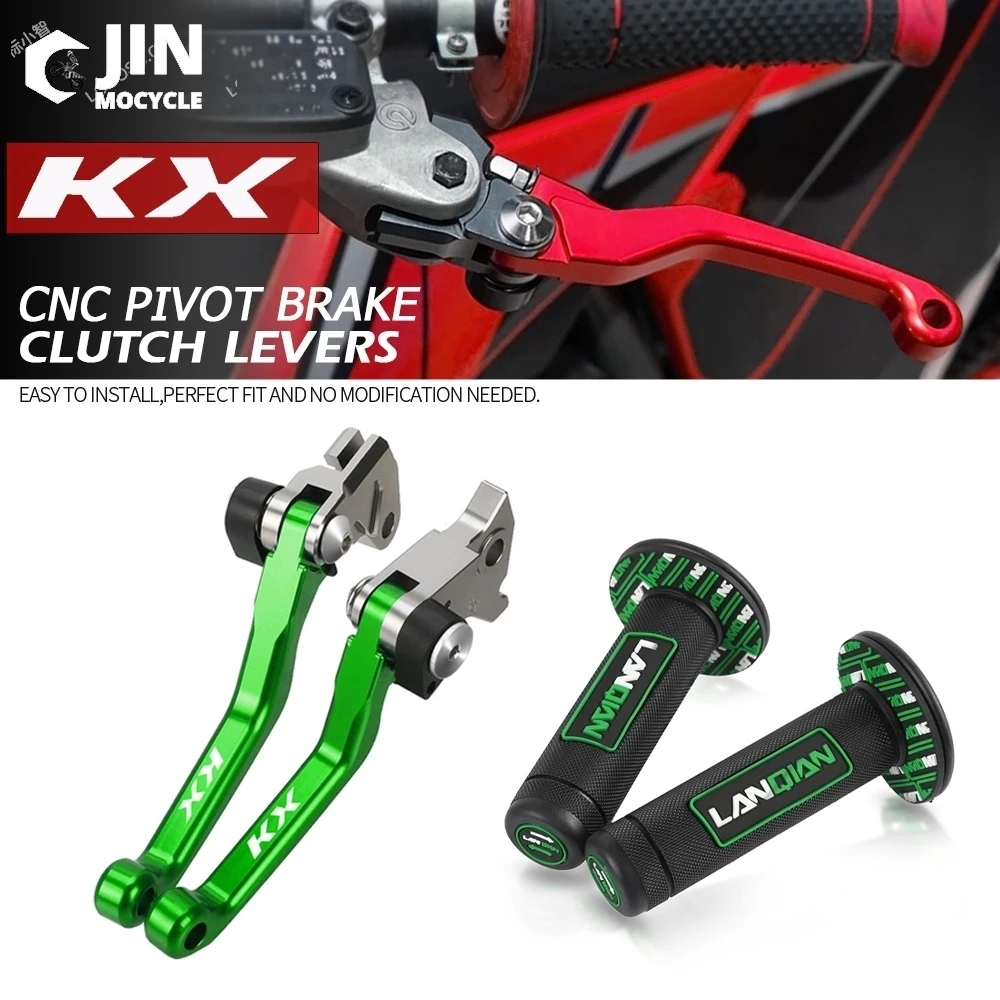 

For KAWASAKI KX100 2001-2021 KX112 2022-2024 KX125 2000-2005 KX250F 2004 Motorcycles Dirtbike Pivot Foldable Brake Clutch Levers