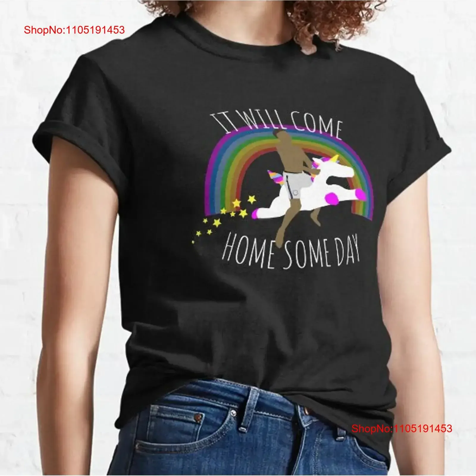 

Классическая футболка Sakas Unicorn, винтажная стираная повседневная футболка унисекс, стильная мужская мягкая удобная дизайнерская одежда с графикой, универсальная