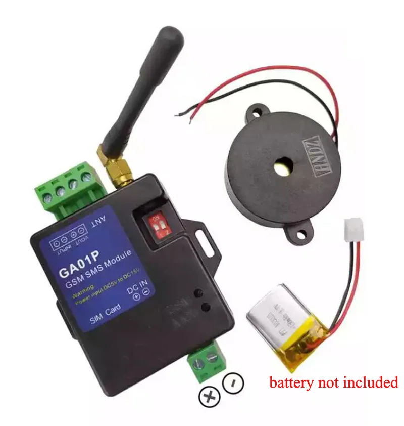 GA01P Economical GSM Power Off Power Failure Alarm with Single Input Mini GSM Alarm Box