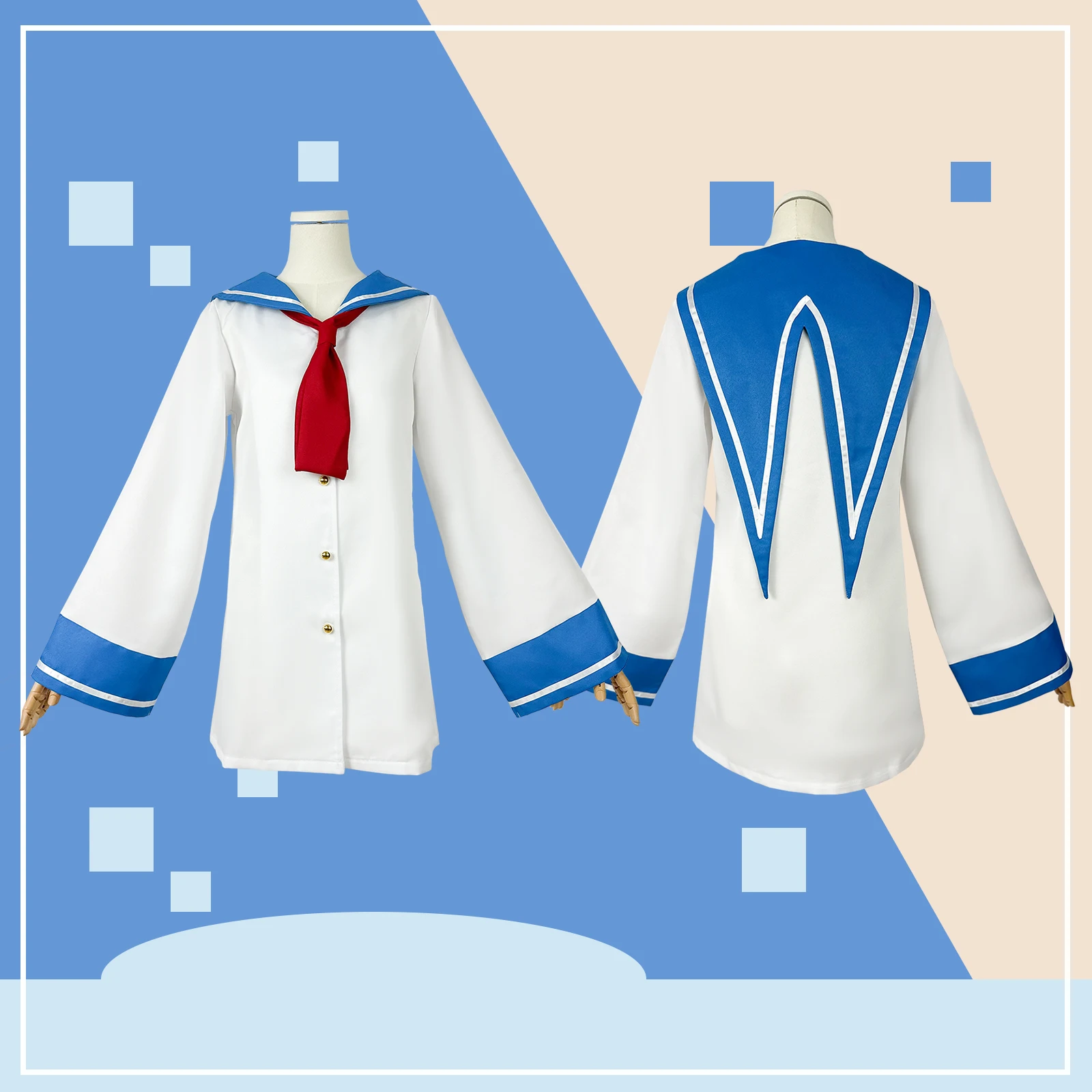 Anime ATRI -My Dear Moments Atori Women Dress Cosplay Costume Japanese Girls Preppy School Uniform Comic-con Cartoon Outfit Set