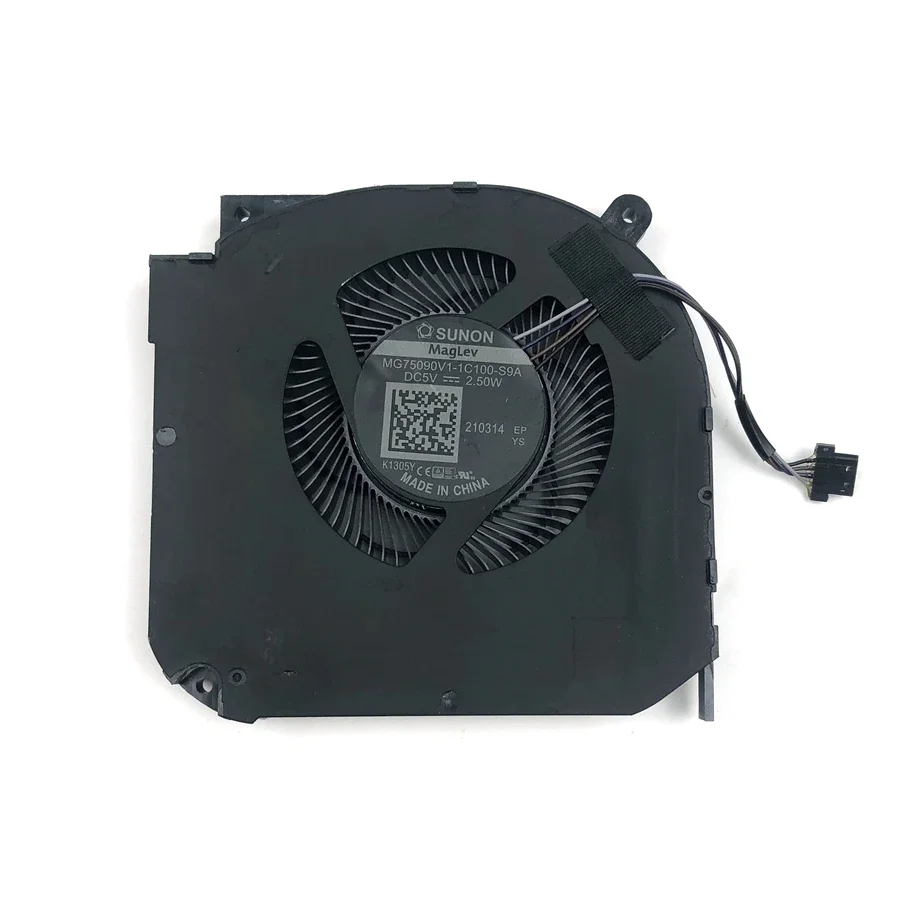 Nuova ventola di raffreddamento della GPU della CPU del computer portatile MG75090V1-1C100-S9A DC5V 2.50W 4Pin THER7GM7Z0-1411 radiatore di raffreddamento
