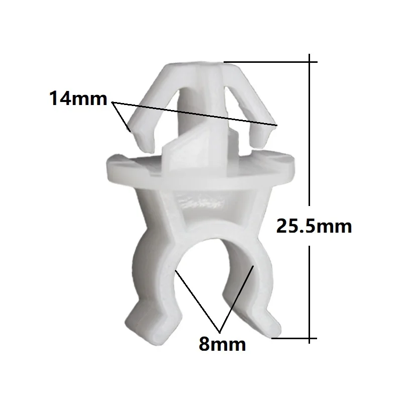 10 قطعة السيارات الجبهة هود بونيه قضيب الدعامة دعم كليب جروميت المشبك السحابة التجنيب لهوندا سيفيك ES/EP/EM