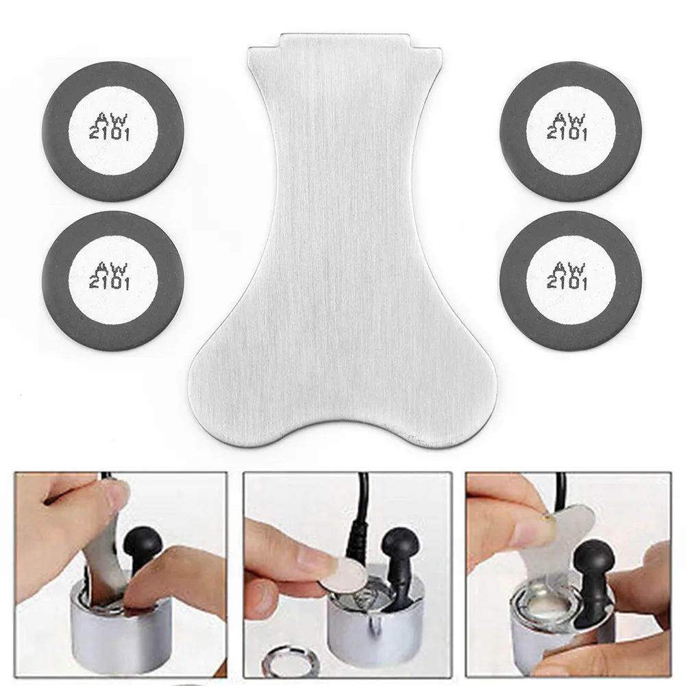 5 ชิ้น/เซ็ต Humidifier Atomizing ฟิล์ม Transducer ดิสก์แก้ว Disk Transducer แผ่นสําหรับ DIMPLEX Opti-Myst ไฟฟ้า Fire เครื่องทําความร้อน 20 มม.