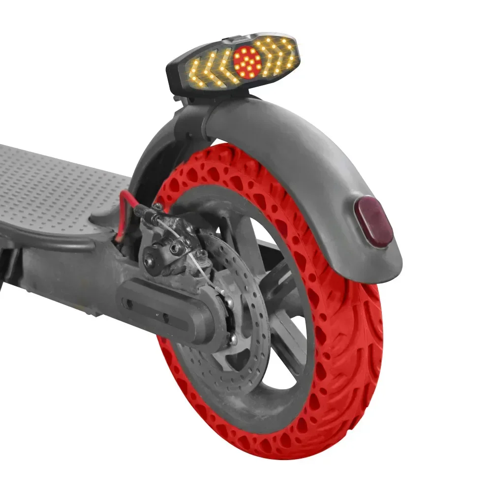 Turning Signal Light Safe LED Lamp For Electric Scooter Xiaomi MI3 M365 1S Pro2 Fender Wireless Remote Control USB Rechargeable