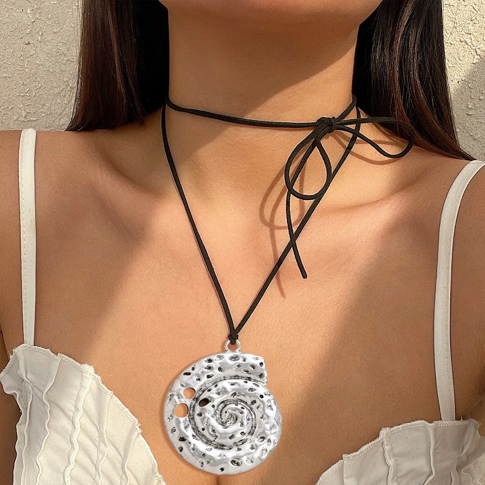 قلادة قلادة من سبيكة نجمة السمكة الشهيرة من سلسلة العطلات البحرية الأوروبية والأمريكية