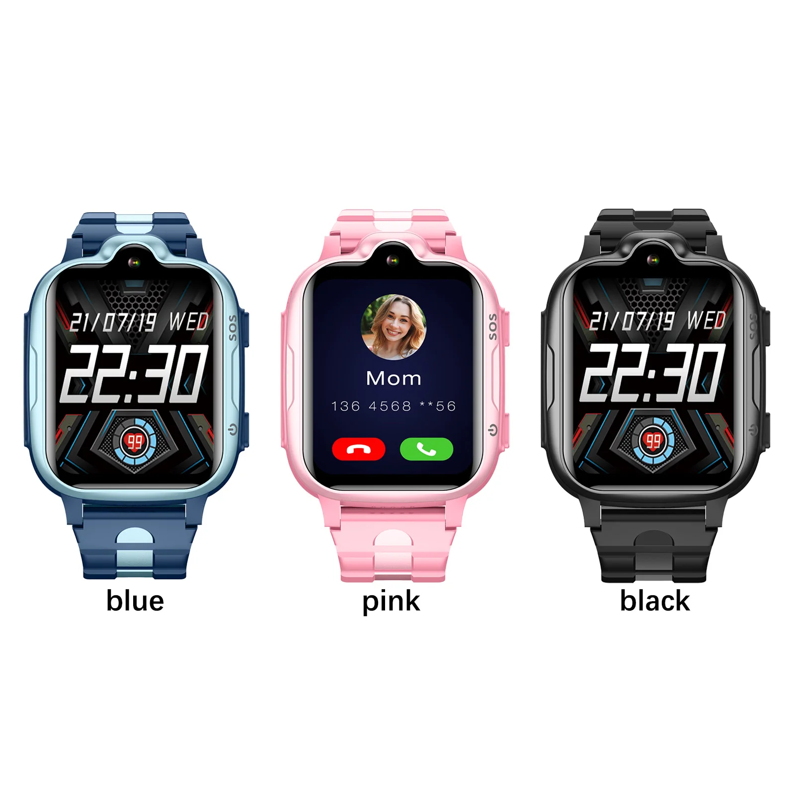 4G Kids Watch Water Proof Kids Watch 4G Smart Kids Watch Video Call Voice Chat Student Watch for Boys and Girls IPX7 Water Proof