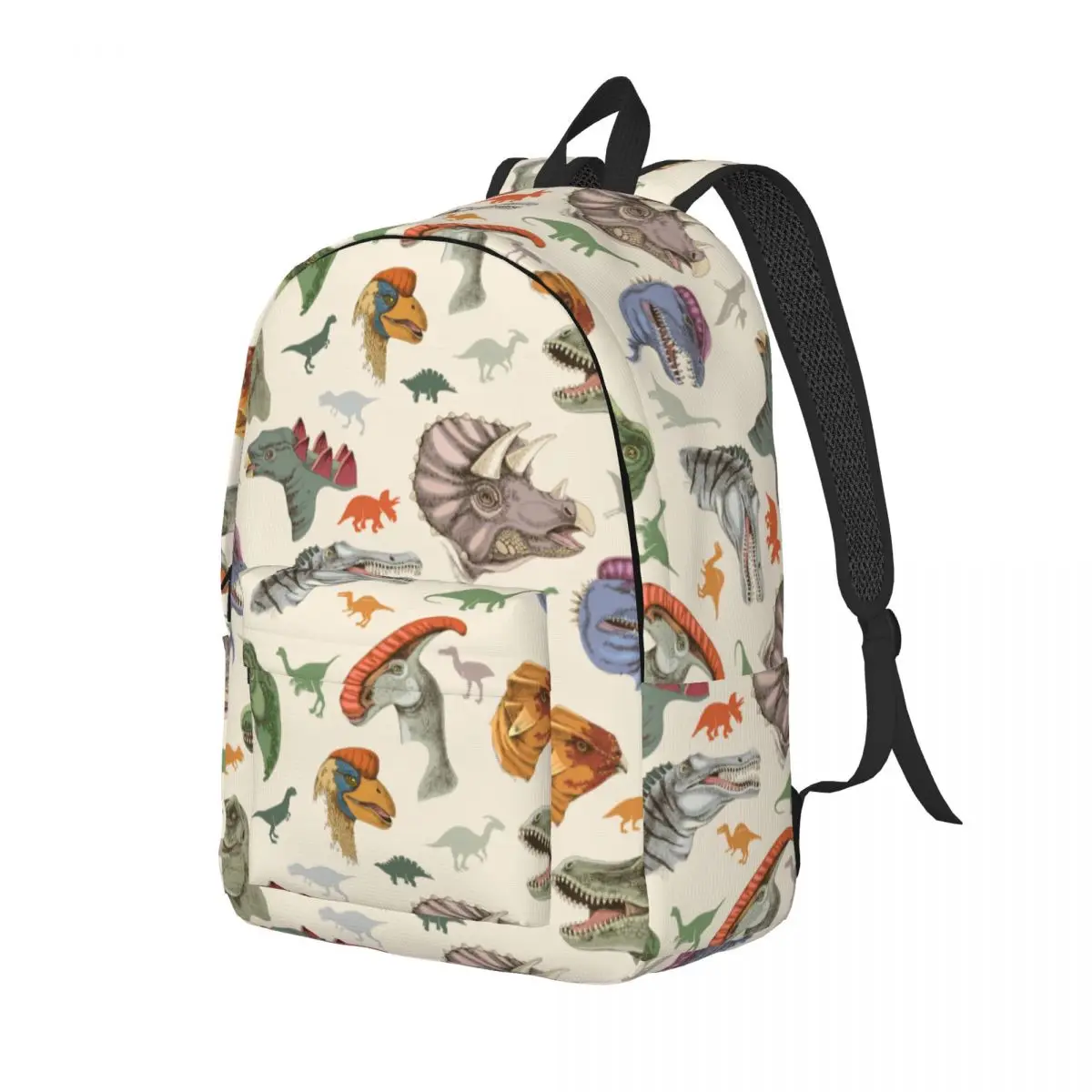 Vintage Ancient Dinosaurs Backpack for Boy Girl Kids Student School Bookbag Dinos Species Daypack Preschool Kindergarten Bag