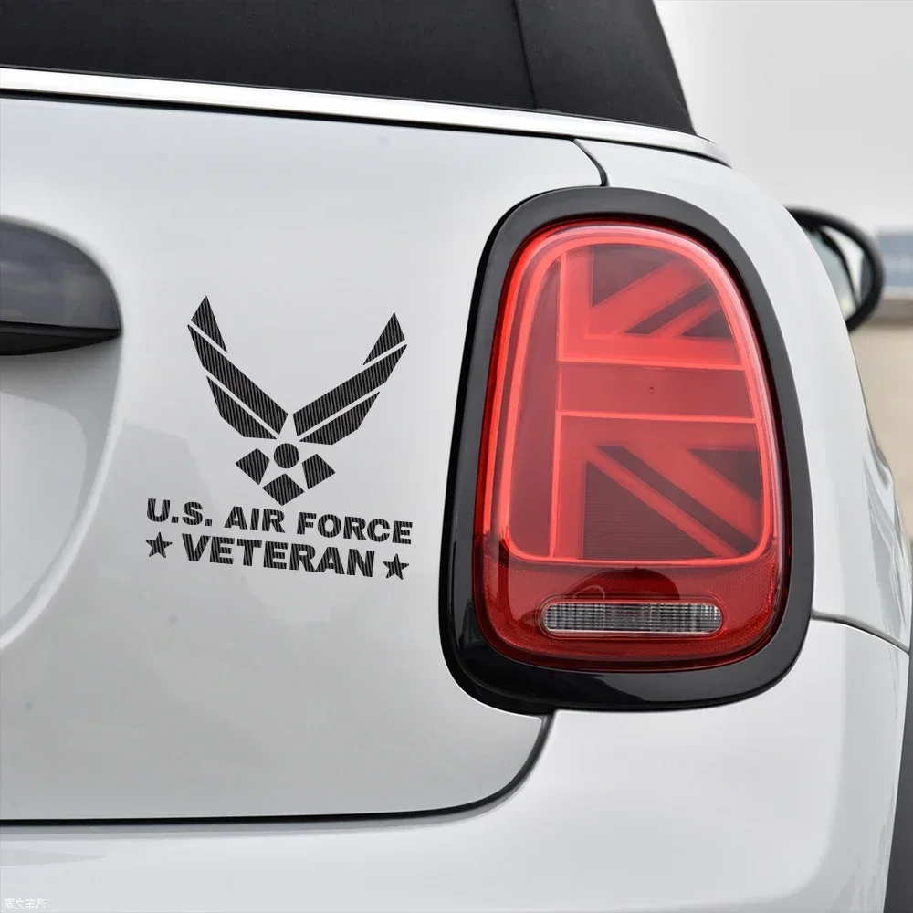 

Car Stickers US Air Force Veteran Decoration Universal Motorcycle Decor Decal for Audi BMW Benz Renault Volkswagen Ford